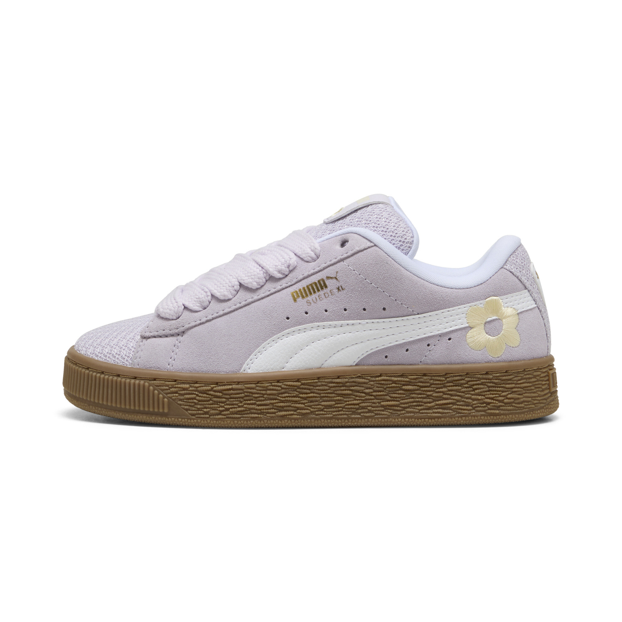 Puma Suede XL Summer Feels Sneakers Teenager Schuhe Für Damen Für Kinder | Lilac Frost/White | Größe: 38.5