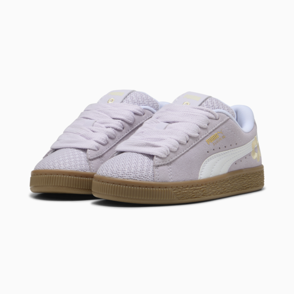 Tenis Suede XL Summer Feels para niñas, Lilac Frost-PUMA White, large-MEX