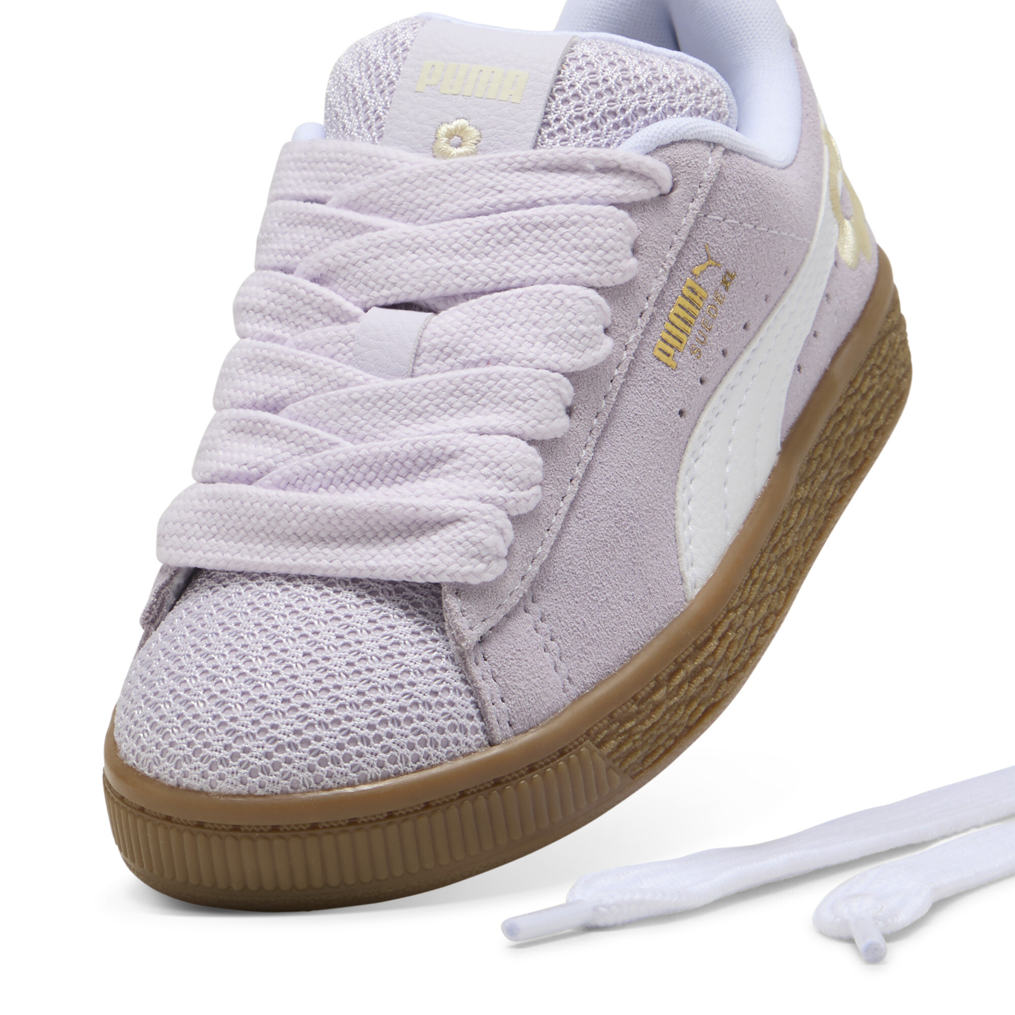 Suede XL Summer Feels sneakers voor Dames, Wit, Maat 30 | PUMA