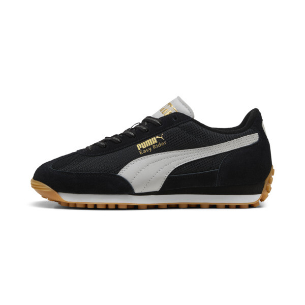 Tenis PUMA Easy Rider Footie en Talle 28 Negro/glacial Gris