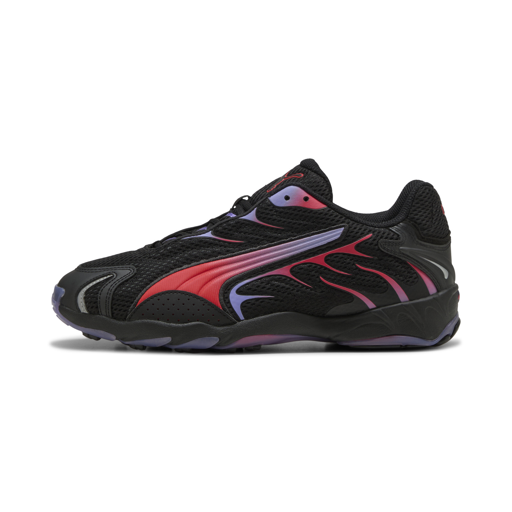 Puma Inhale Sneakers Unisex Schuhe | Mit Colorful | Black/Red | Größe: 44.5