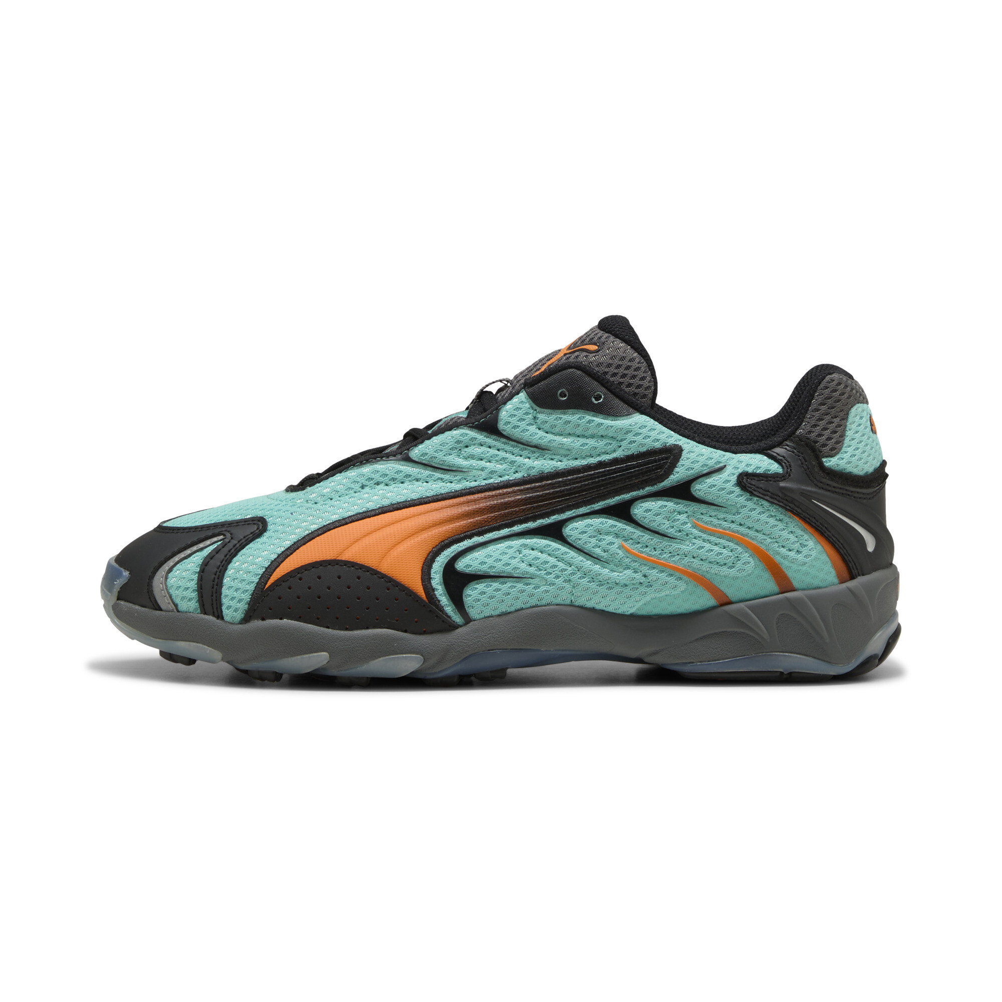 Puma Inhale Sneakers Unisex Schuhe | Mit Colorful | Aquatic/Orange Glo | Größe: 45