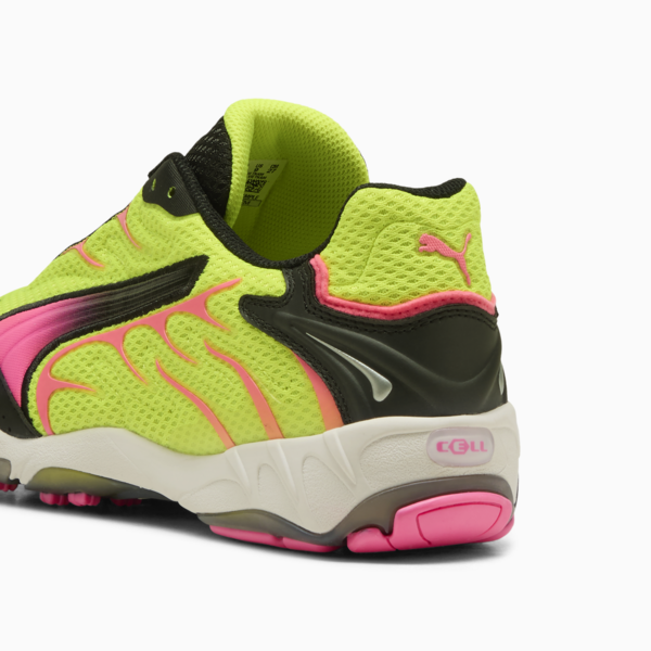 Inhale Sneakers Unisex, Yellow Alert-Sun Struck, large-MEX
