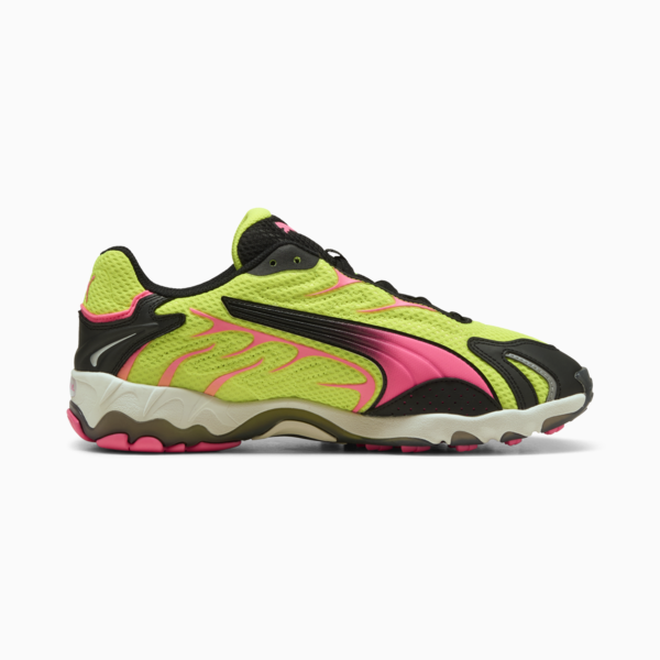 Inhale Sneakers Unisex, Yellow Alert-Sun Struck, large-MEX