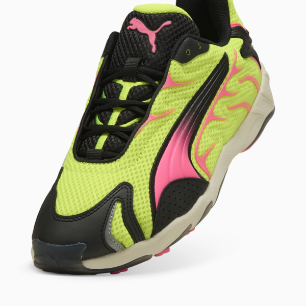 Inhale Sneakers Unisex, Yellow Alert-Sun Struck, large-ZAF