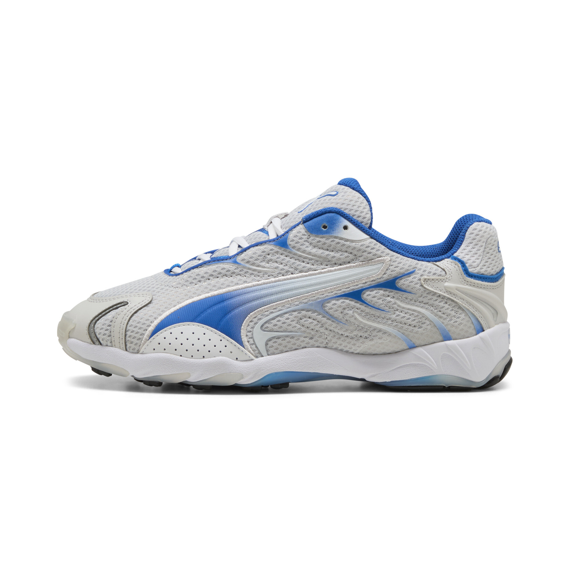 Puma Inhale Sneakers Unisex Schuhe | Mit Colorful | Feather Gray/Royal | Größe: 37