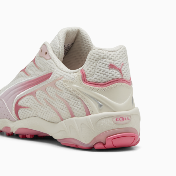 Inhale Sneakers Unisex, Warm White-Magic Rose, large-MEX