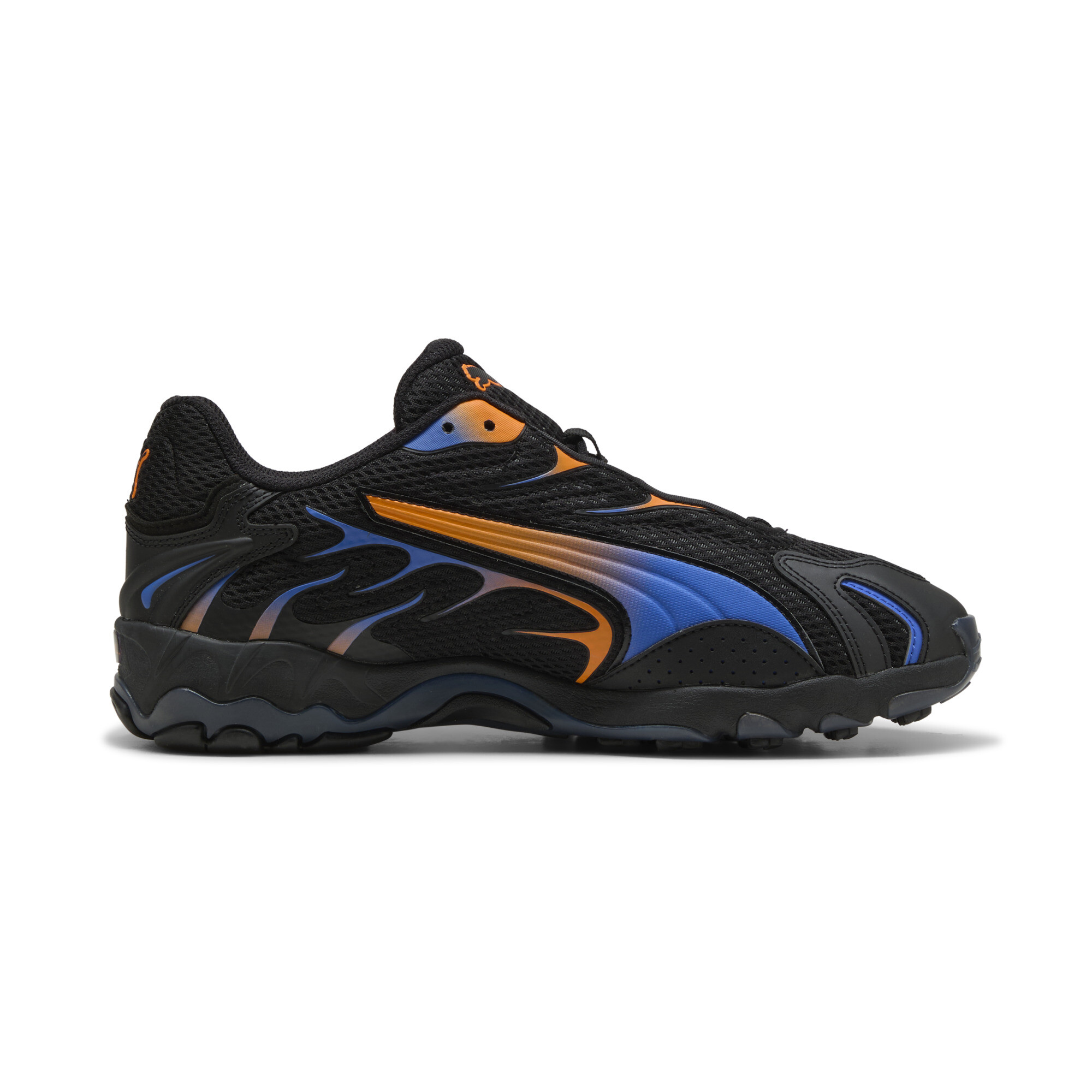 PUMA Inhale uniseks sneakers, Zwart/Oranje, Maat 47 thumbnail 3