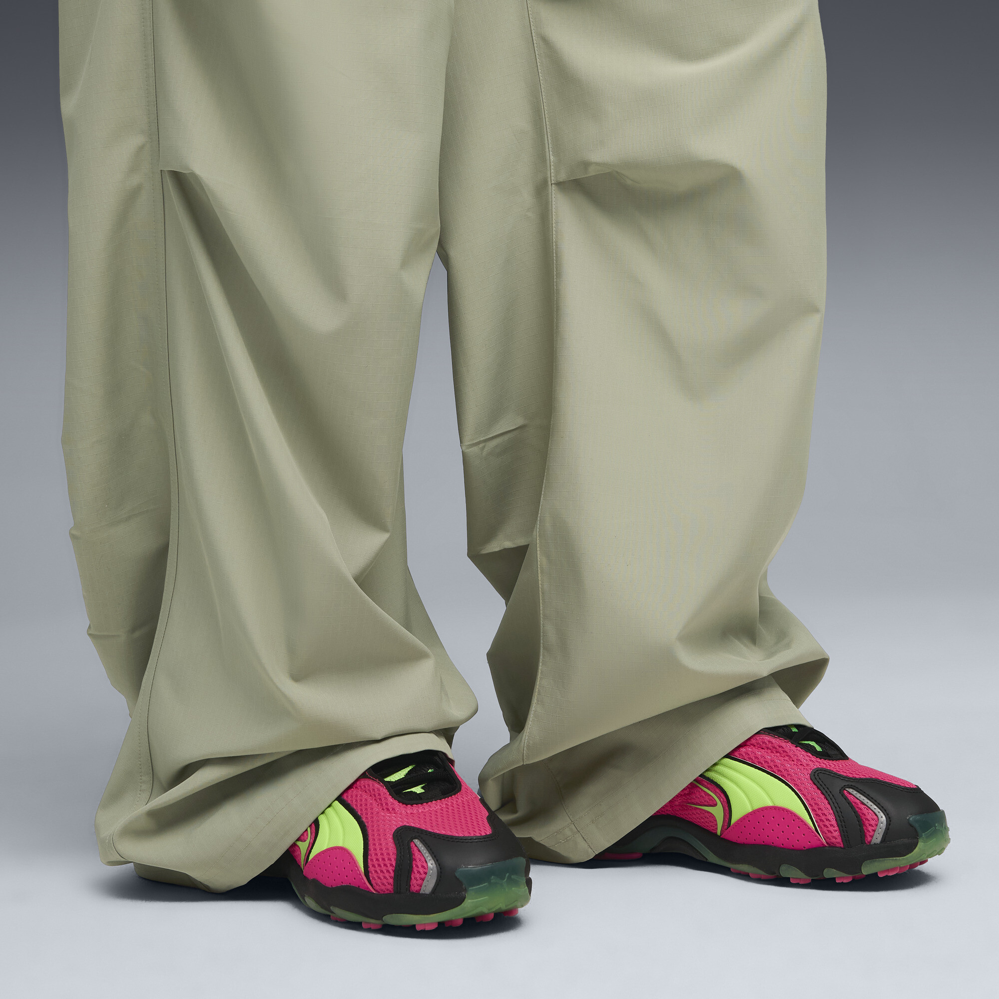 PUMA Inhale uniseks sneakers, Roze/Groen, Maat 38,5 thumbnail 8