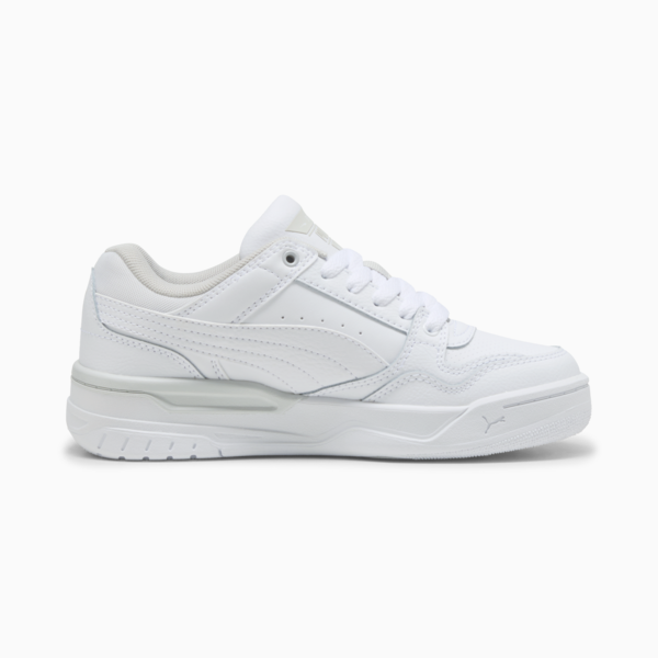Rebound Retro Sneakers Youth, PUMA White-Cool Light Gray, large-ZAF
