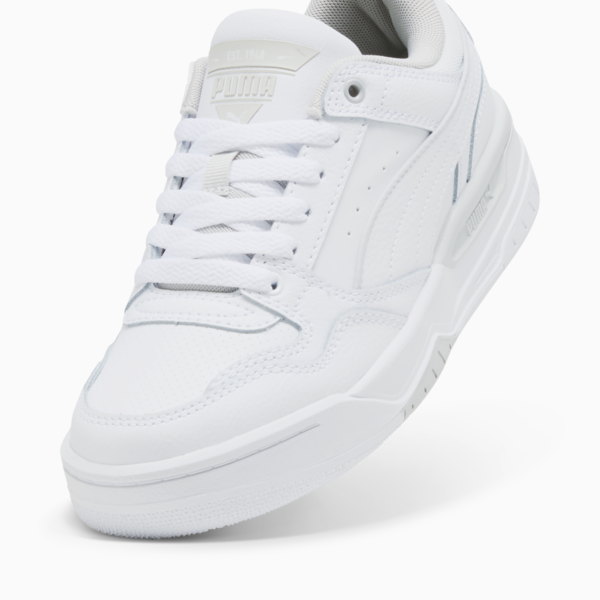 Rebound Retro Sneakers Youth, PUMA White-Cool Light Gray, large-ZAF