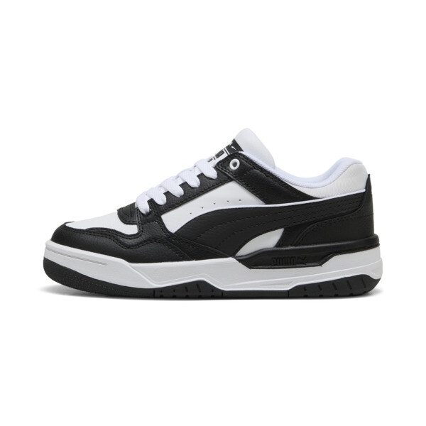 Zapatillas PUMA Rebound Retro juvenil En Blanco/Negro