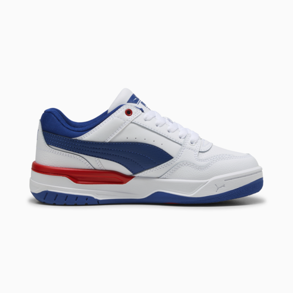 Rebound Retro Sneakers Youth, PUMA White-Clyde Royal-For All Time Red, large-ZAF
