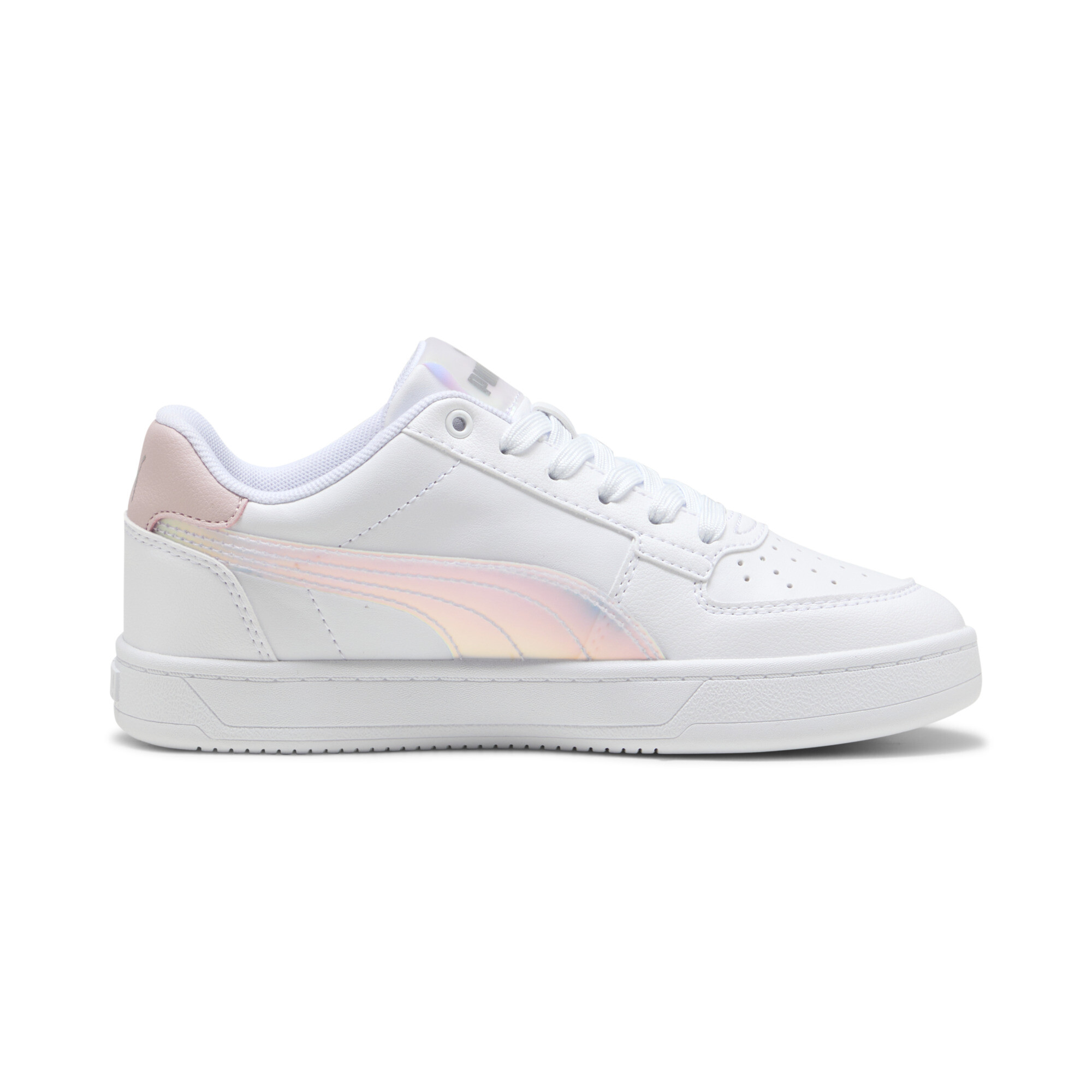 PUMA Caven 2.0 Holo 2.0 sneakers voor Dames, Wit/Zilver, Maat 38 thumbnail 3