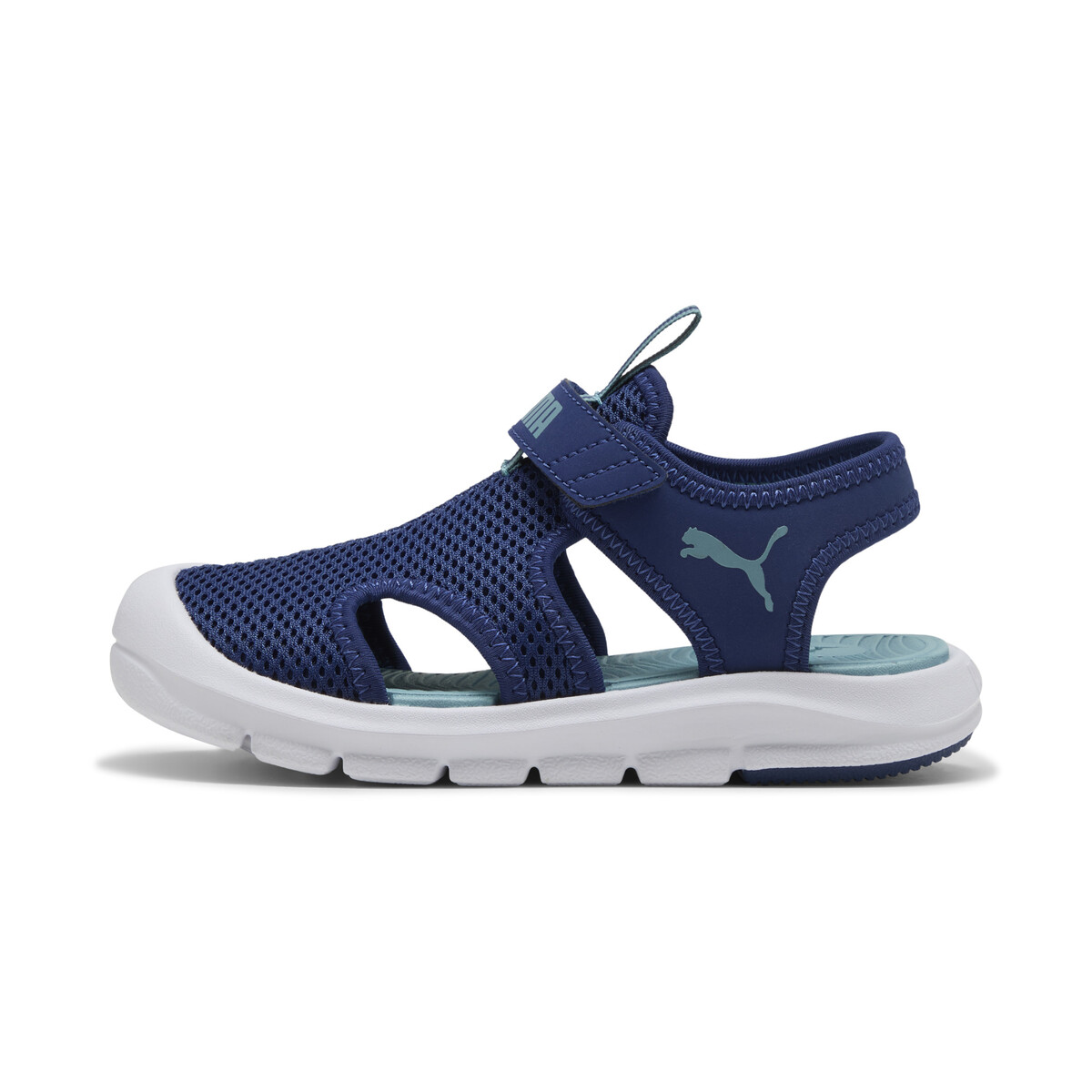 Fun Racer Mesh Sandals Kids in Blue Jewel/Baltic Sea by PUMA, UK 1