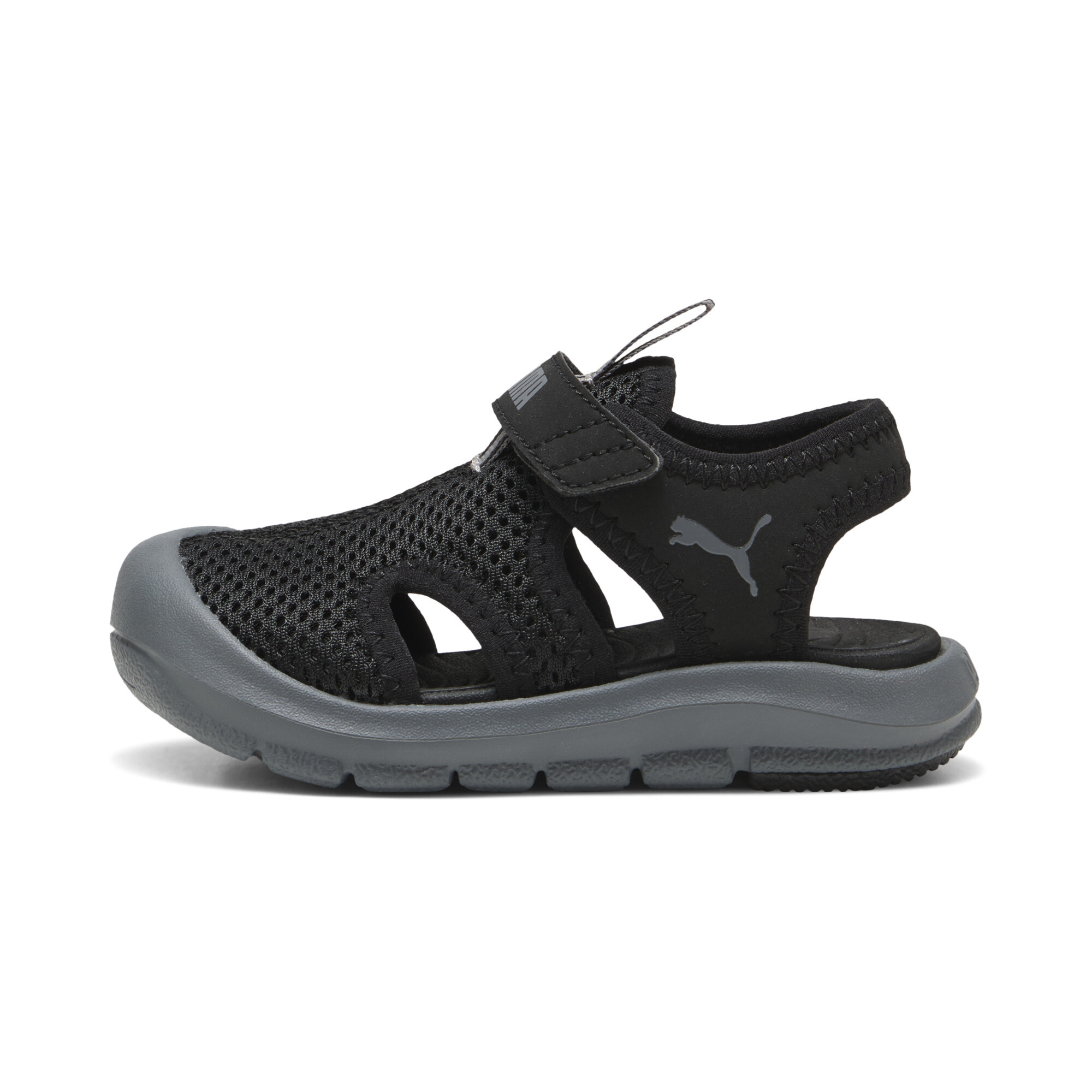 Puma Fun Racer Mesh Sandalen Kleinkinder | Black/Cool Dark Gray | Größe: 20