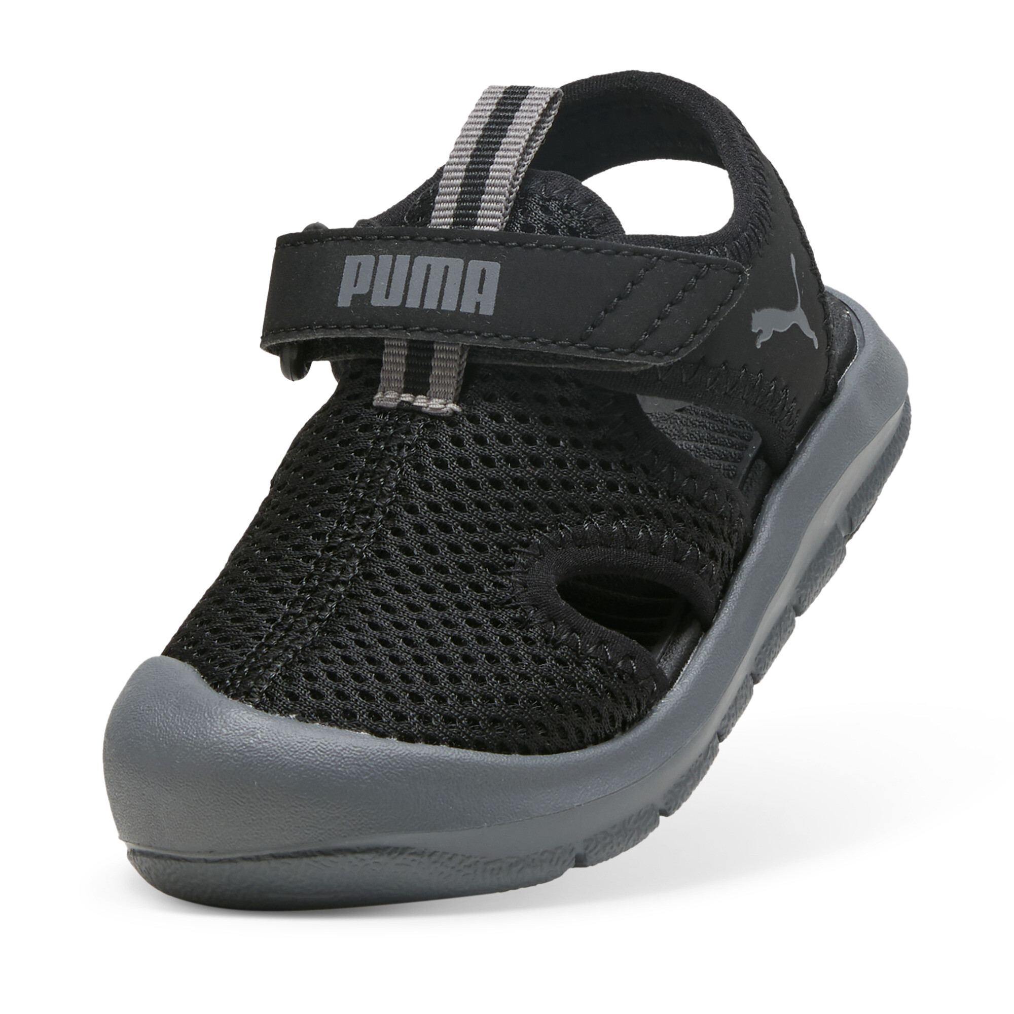 Fun Racer Mesh sandalen, Zwart/Grijs, Maat 22 | PUMA