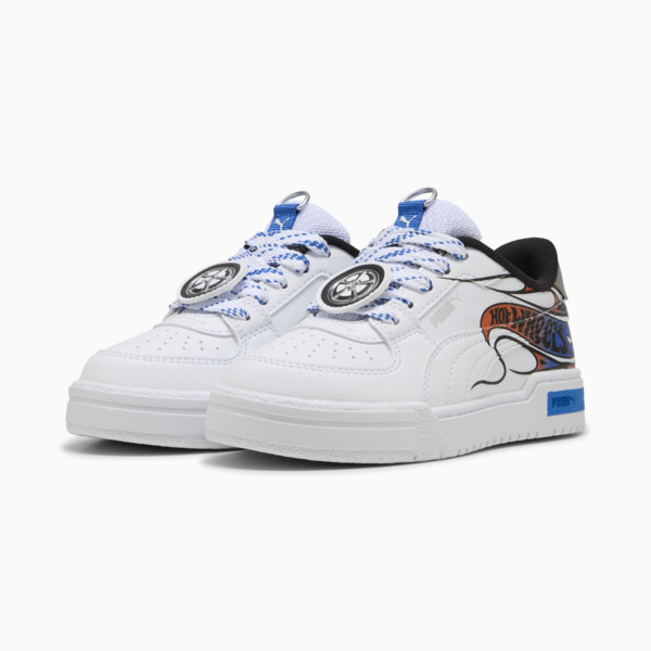 PUMA x HOT WHEELS™ CA Pro Sneakers Kids, PUMA White-PUMA Team Royal, large-ZAF