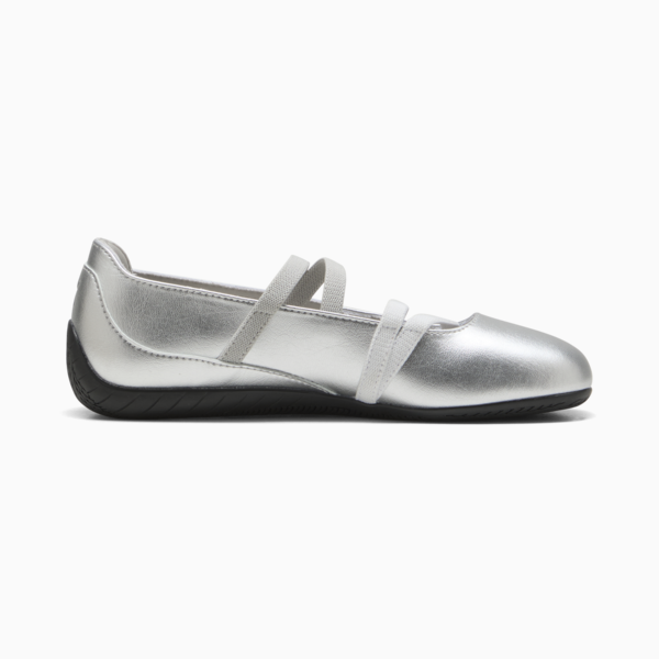 Chatitas Speedcat Metallic para mujer, PUMA Silver-PUMA White, large-ARG