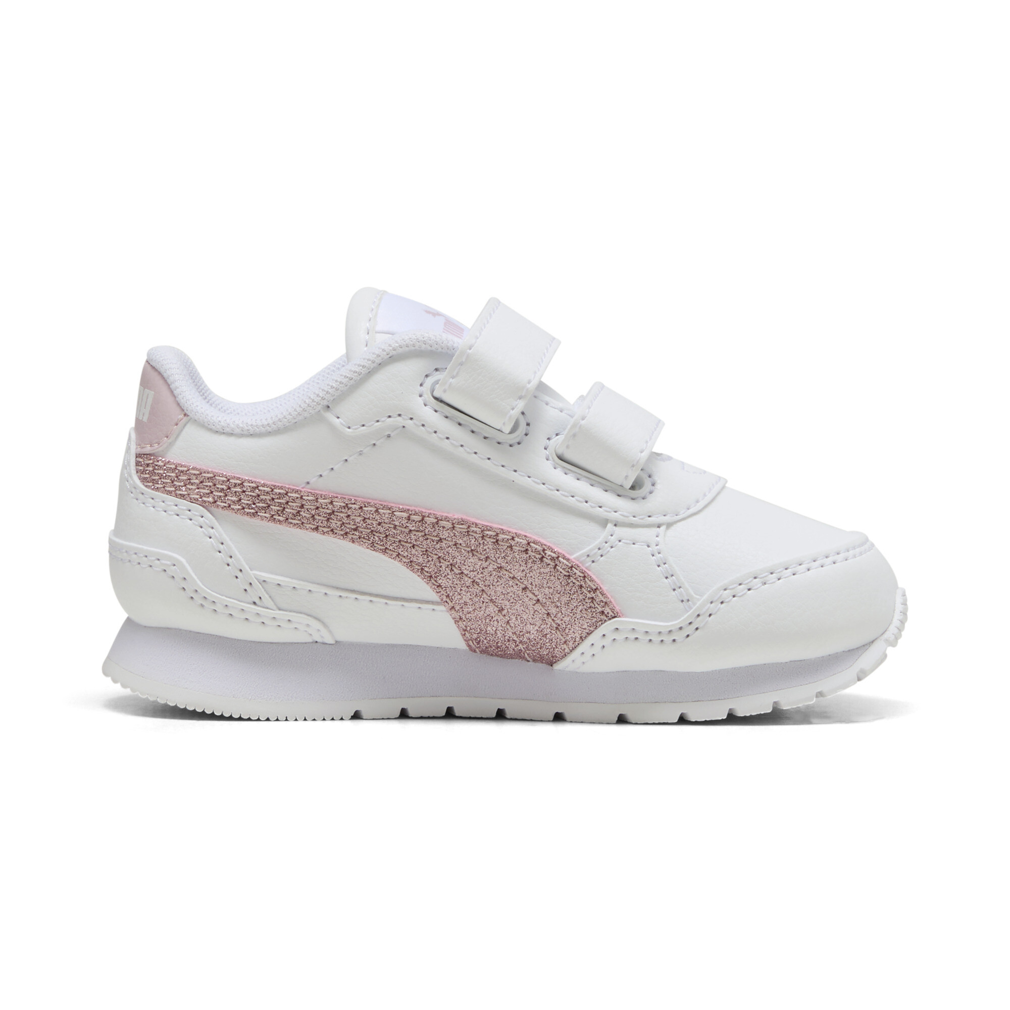 PUMA ST Runner v4 Glitter sneakers voor Dames, Roze/Wit, Maat 21 thumbnail 3