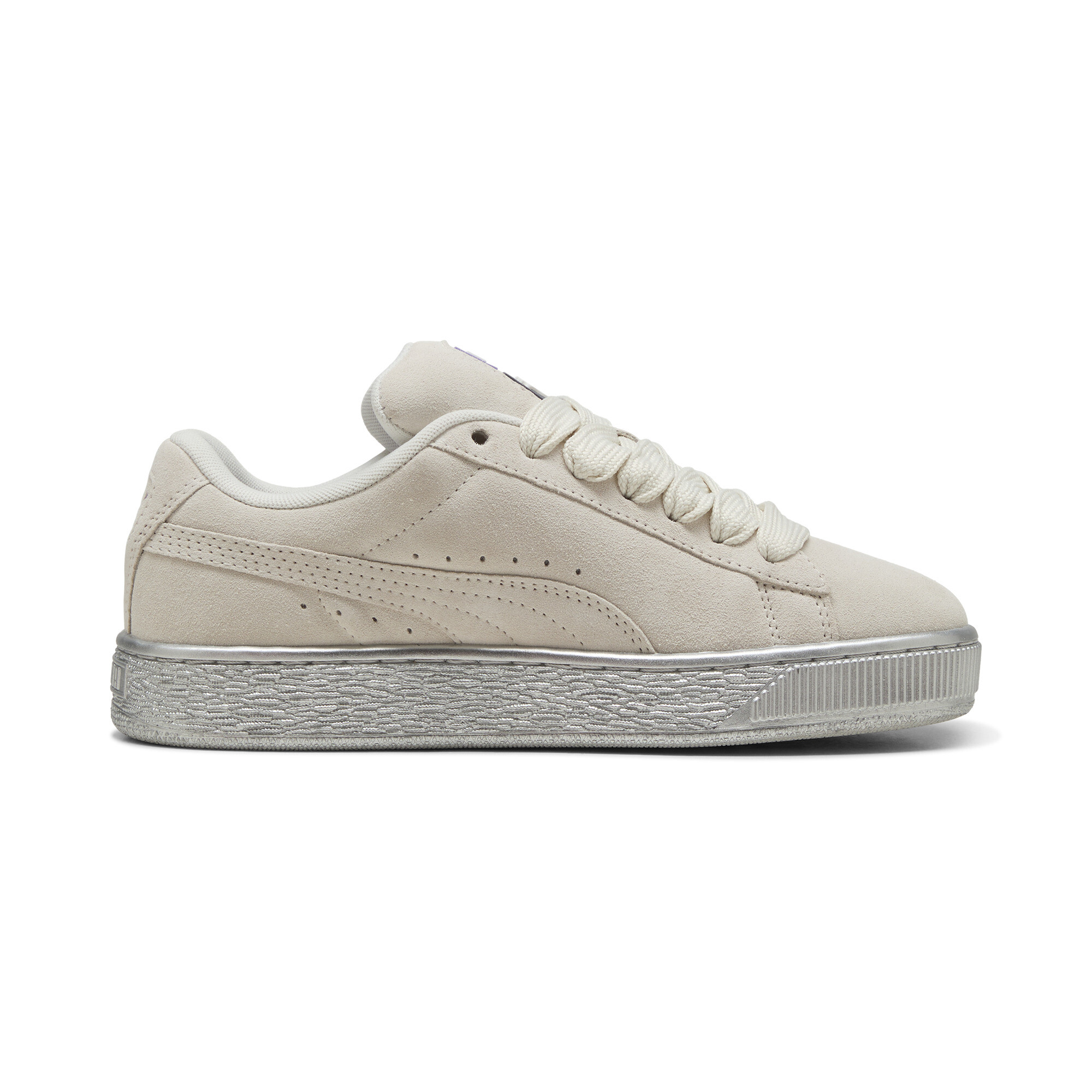 Women's Puma Suede XL Galactic Sneakers, Gray, Size 37, Shoes