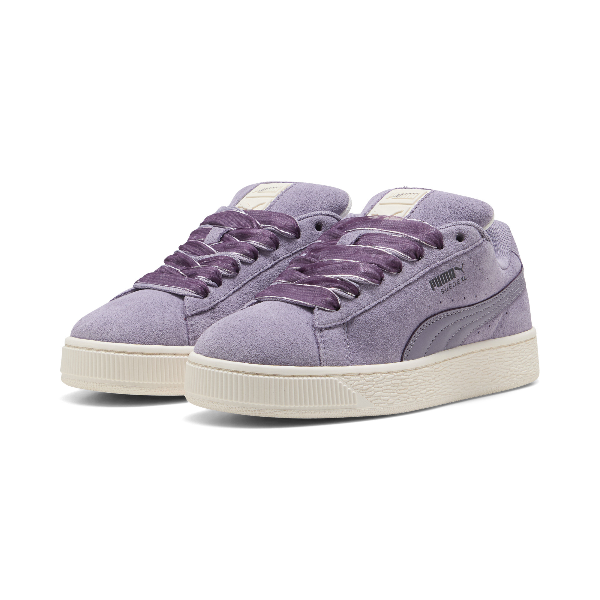 Women's Puma Suede XL Goddess Sneakers, Purple, Size 40, Shoes