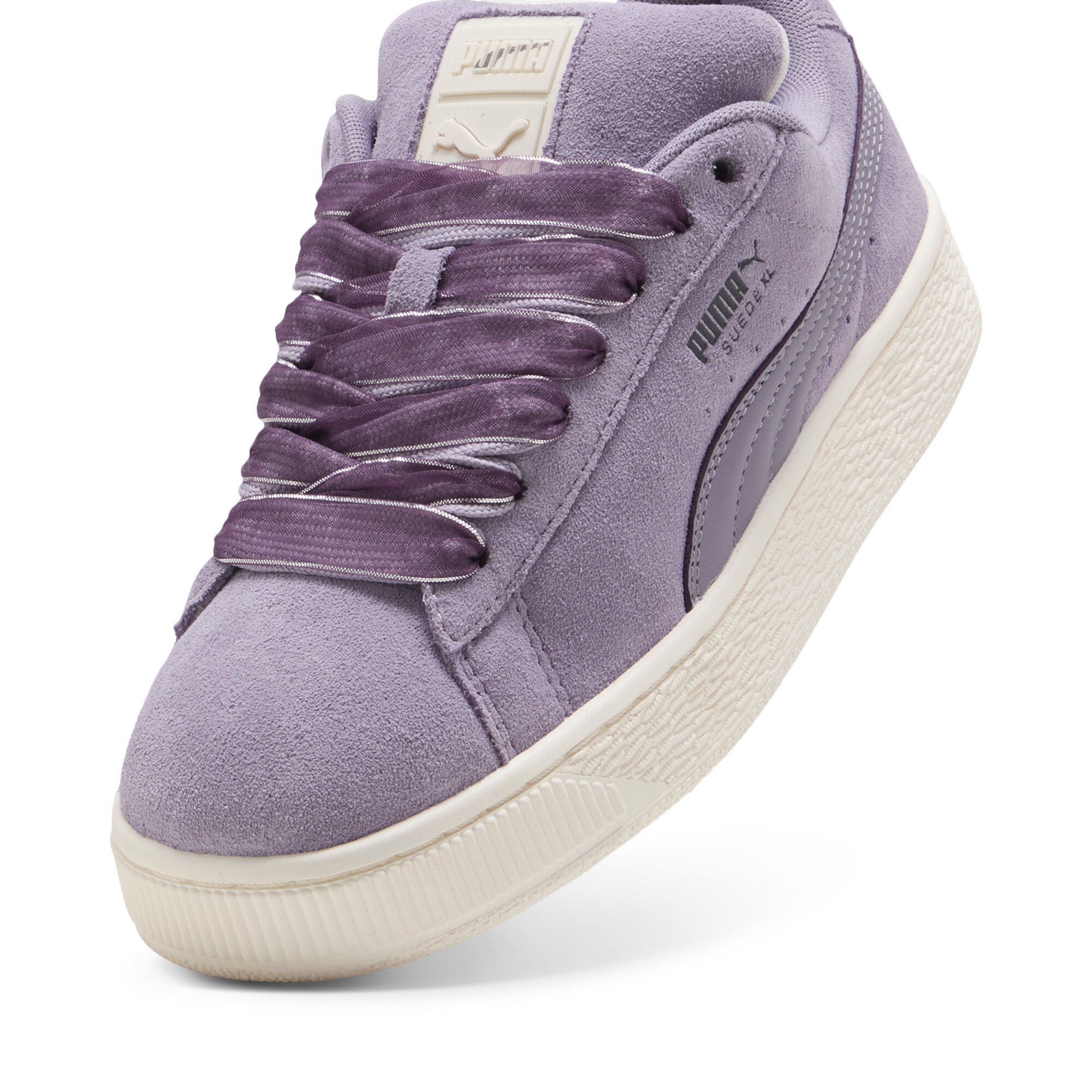 Women's Puma Suede XL Goddess Sneakers, Purple, Size 40, Shoes