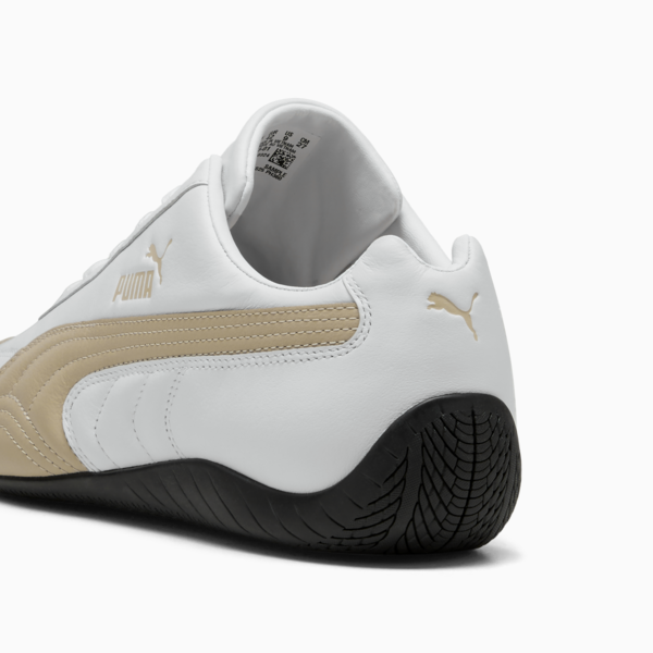 Speedcat Leather Sneakers Unisex, PUMA White-Toasted Almond, large-ZAF