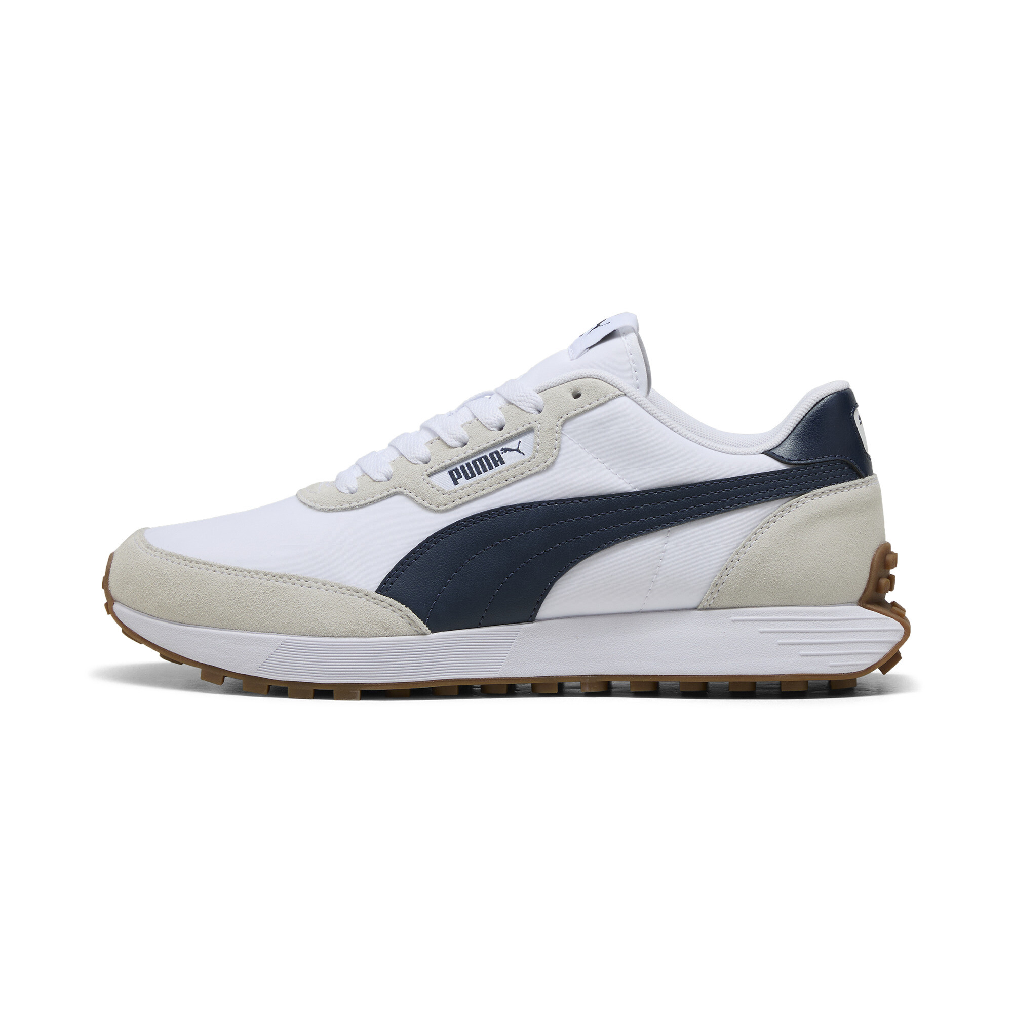 Puma Runtamed Lugged Classic Sneakers, White, Size 40, Shoes