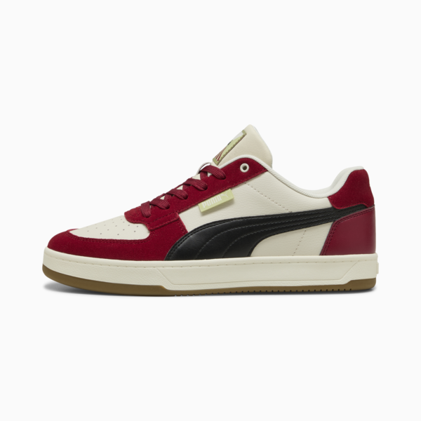 Puma Caven 2.0 Greenside Sneakers, Dark Crimson-Alpine Snow-PUMA Black, large-MEX