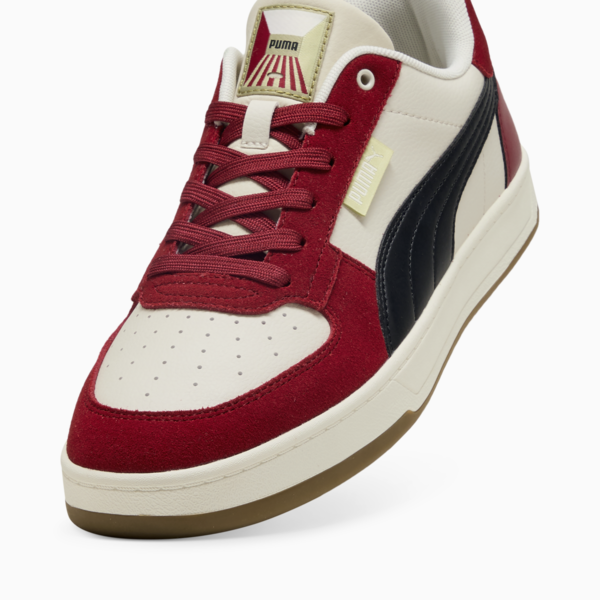 Puma Caven 2.0 Greenside Sneakers, Dark Crimson-Alpine Snow-PUMA Black, large-MEX