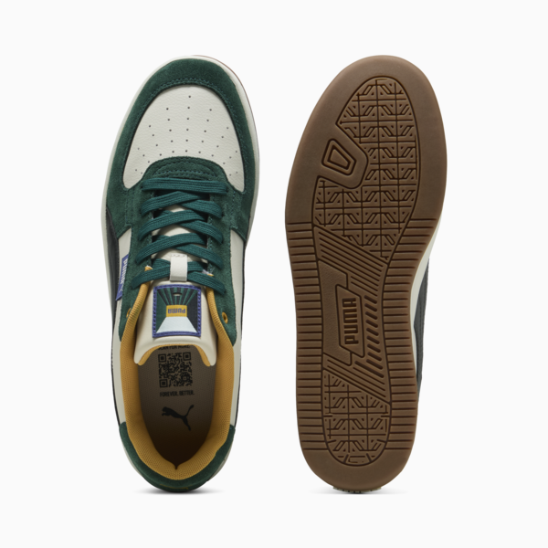 Puma Caven 2.0 Greenside Sneakers, Dark Myrtle-Peaceful Blue-Alpine Snow, large-MEX