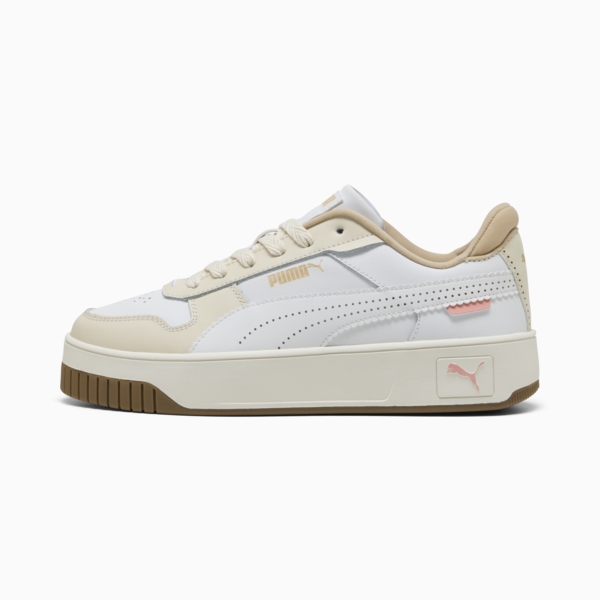 Zapatillas Carina Street Bold Elegance para mujer, PUMA White-PUMA White-Alpine Snow, large-ARG