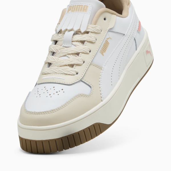 Zapatillas Carina Street Bold Elegance para mujer, PUMA White-PUMA White-Alpine Snow, large-ARG