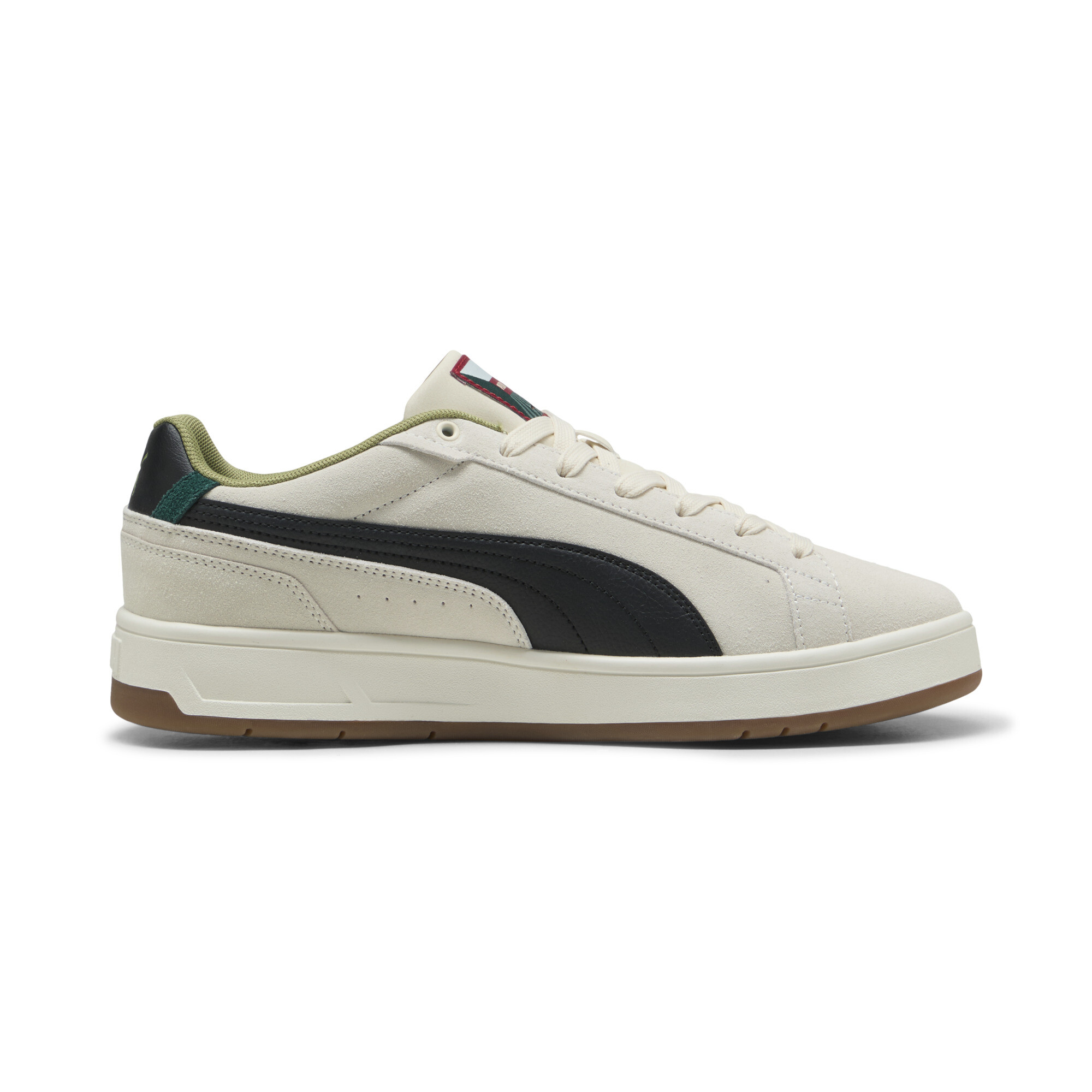 Puma Court Classico Greenside Unisex, White, Size 44.5, Shoes