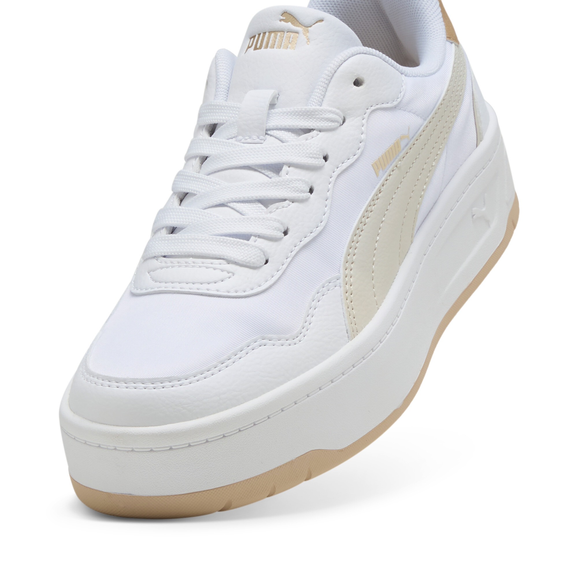 Court Lally Skye Aqua Metallics sneakers voor Dames, Wit, Maat 38 | PUMA