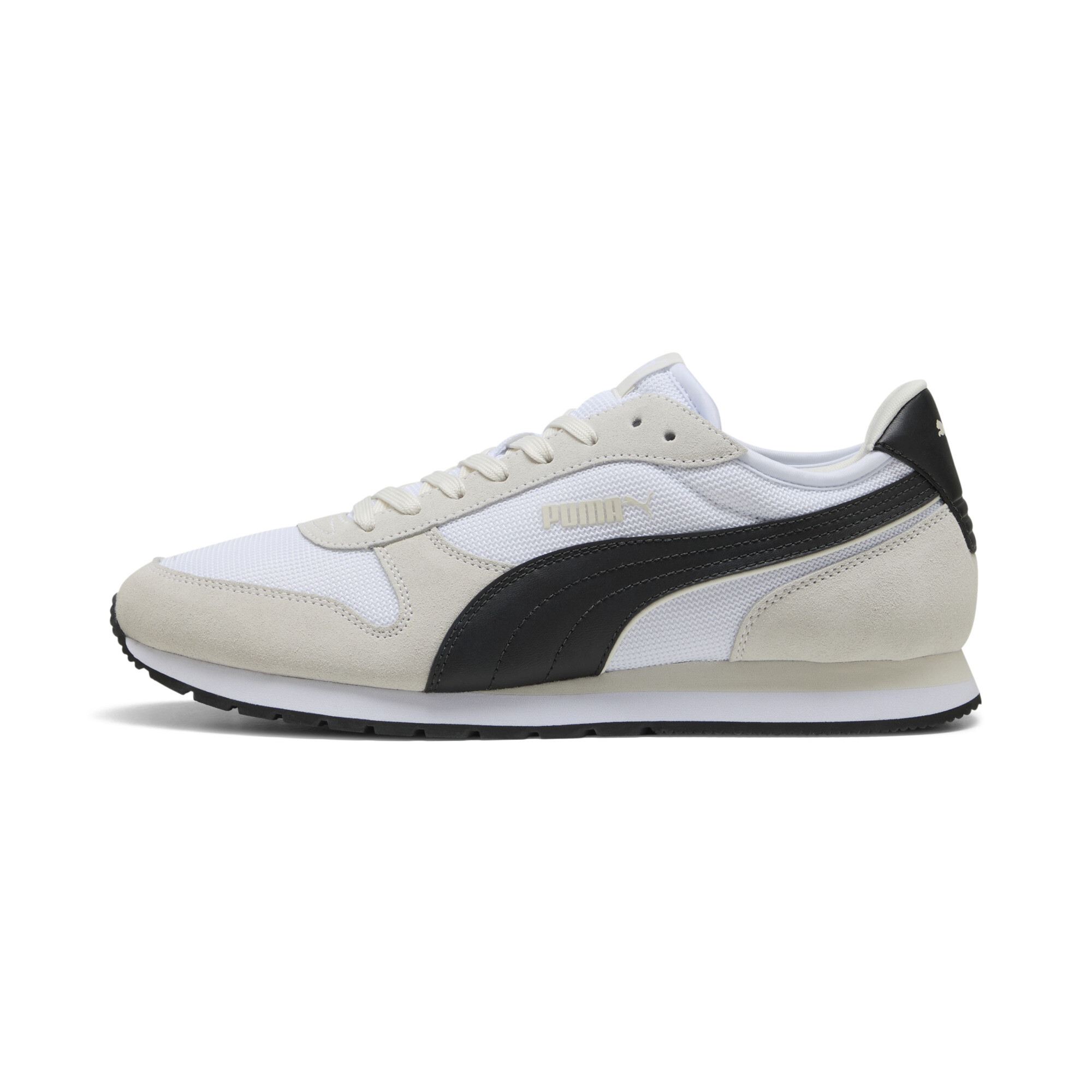 Puma ST MILER Sneakers Unisex Schuhe | White/Black/Vapor Gray | Größe: 36