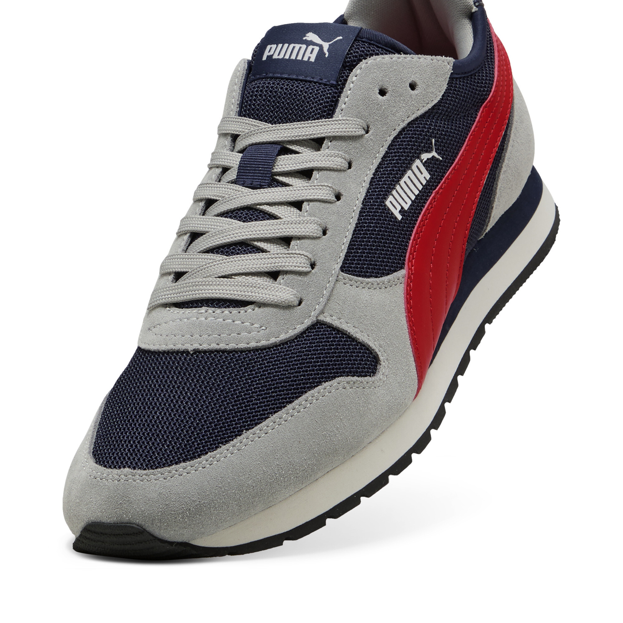 ST MILER sneakers, Blauw/Grijs/Rood, Maat 37,5 | PUMA