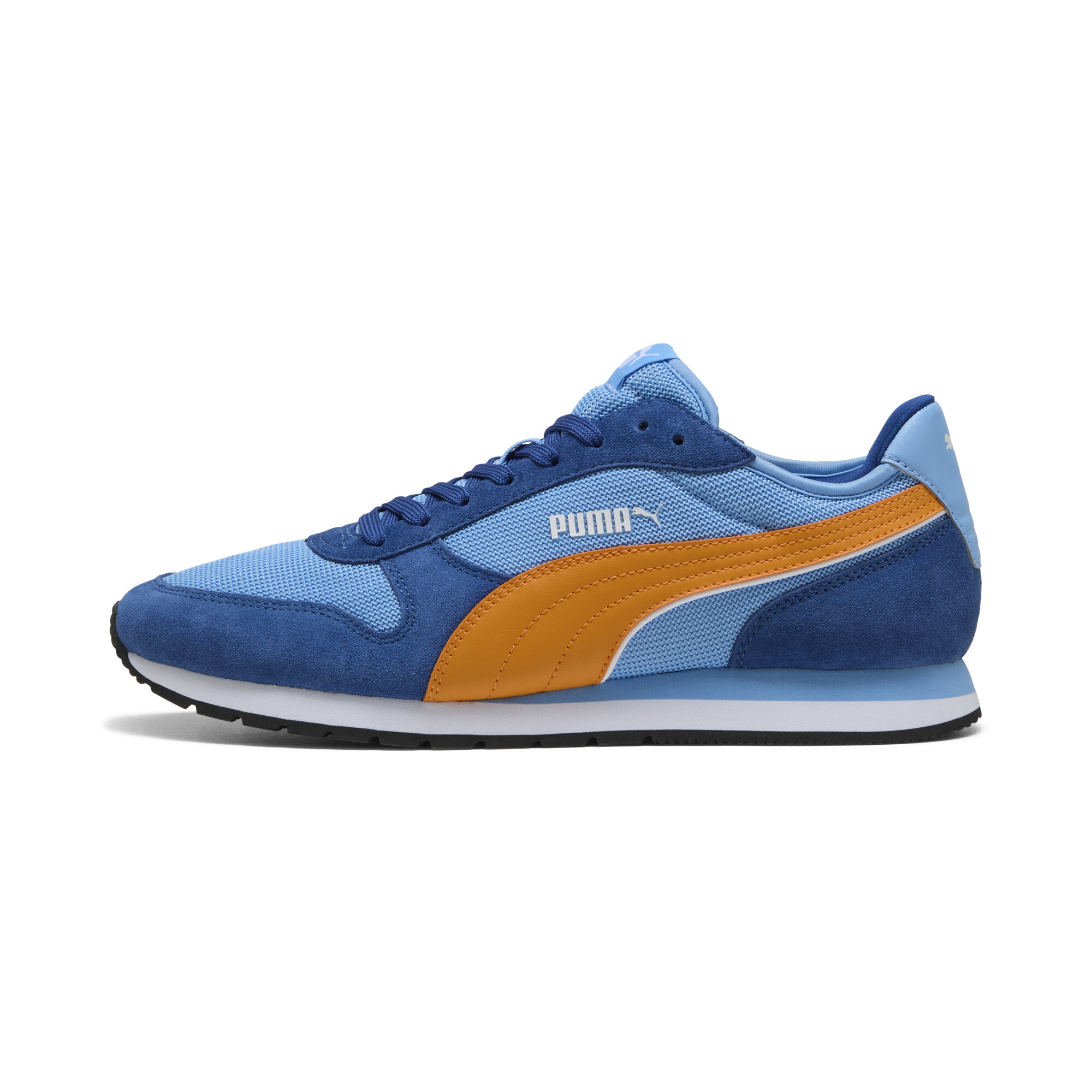 Puma ST MILER Sneakers Unisex Schuhe | Light Blue/Dark Poppy/Clyde Royal | Größe: 45