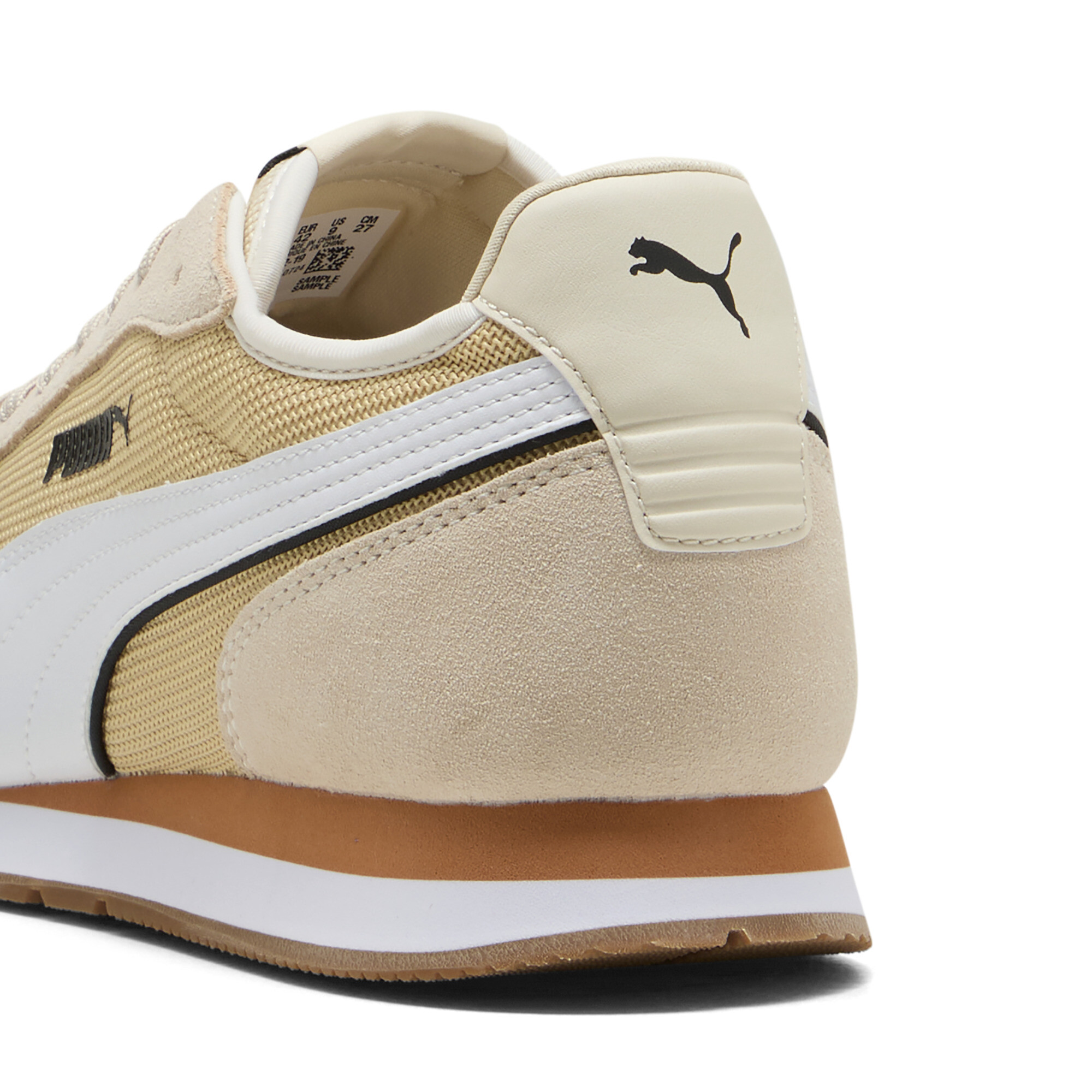 PUMA ST MILER sneakers, Beige/Wit, Maat 36 thumbnail 5