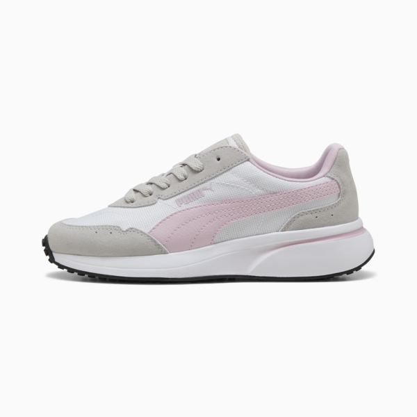 R78 GLANCE Women, Cool Light Gray-Rose Mauve-PUMA White-PUMA Black, large-ZAF