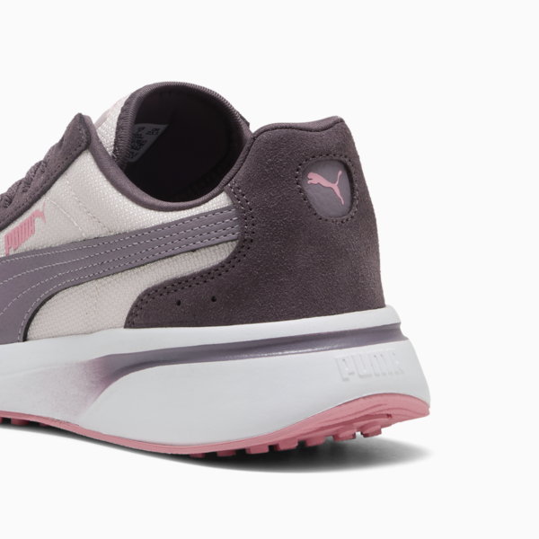 R78 GLANCE Women, Jasmine Flower-Plum Jam-PUMA White, large-ZAF