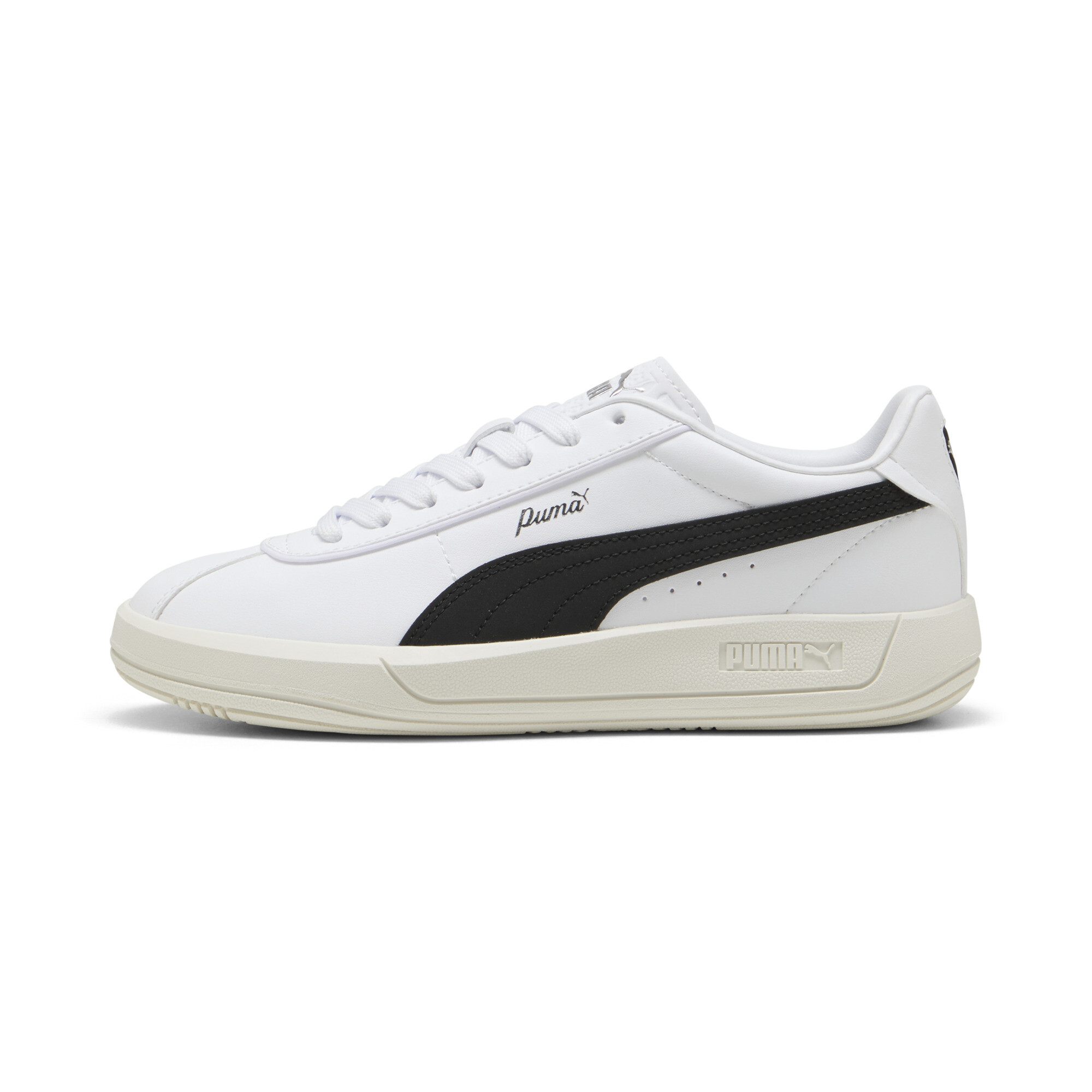 Puma Club Klassika SL Sneakers Damen Schuhe | White/Black/Silver | Größe: 35.5