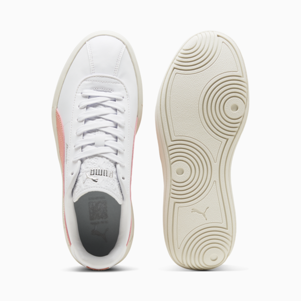 Puma Club Klassika SL Sneakers Women, PUMA White-Pink Fruit-PUMA Silver, large-ZAF