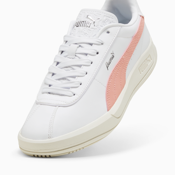 Puma Club Klassika SL Sneakers Women, PUMA White-Pink Fruit-PUMA Silver, large-ZAF