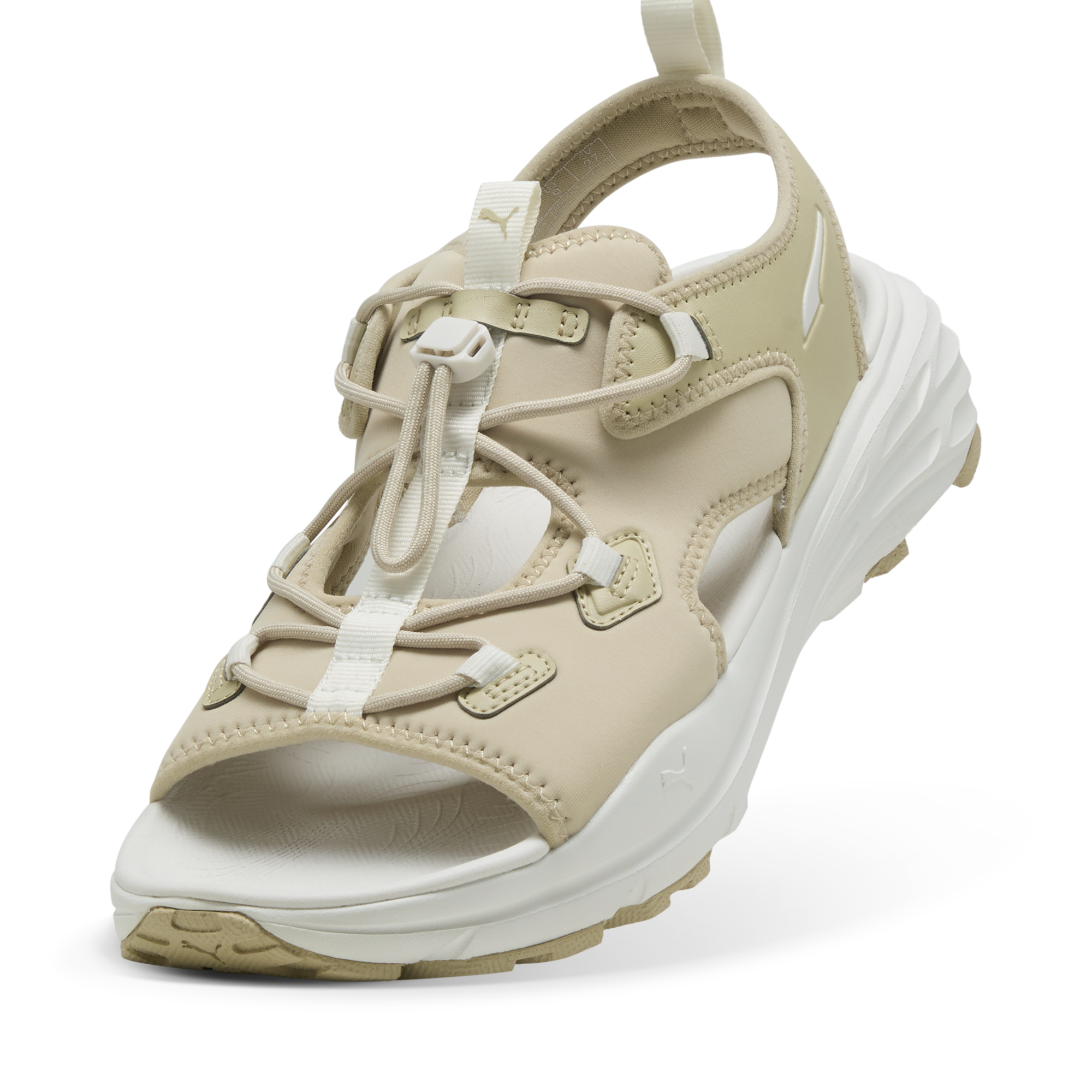 PUMA × SnowMan HYPNOTIC SANDAL 23cm Puma Hypnotic LS Warm White Gray Men Unisex Casual LifeStyle