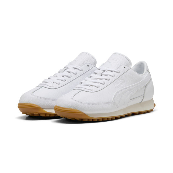 Easy Rider Premium Leather Unisex, Frosted Ivory-PUMA White, large-ZAF