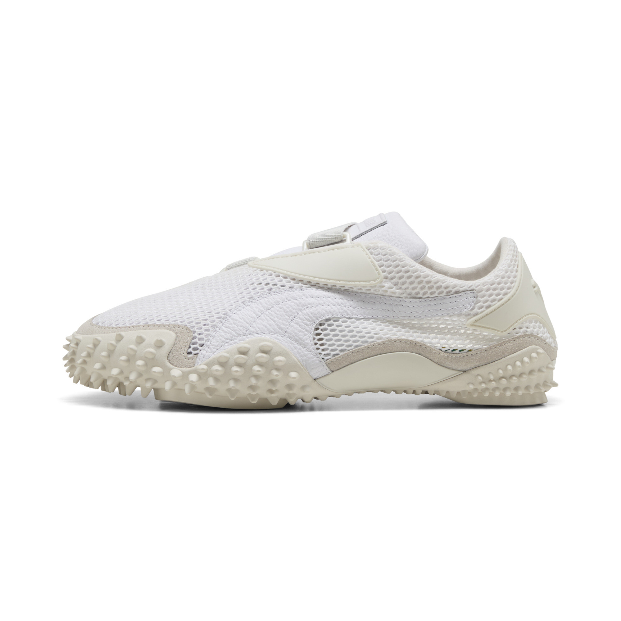 Puma Mostro Mesh-Sneakers Unisex Schuhe | Mit Plain | White/Vapor Gray | Größe: 44.5