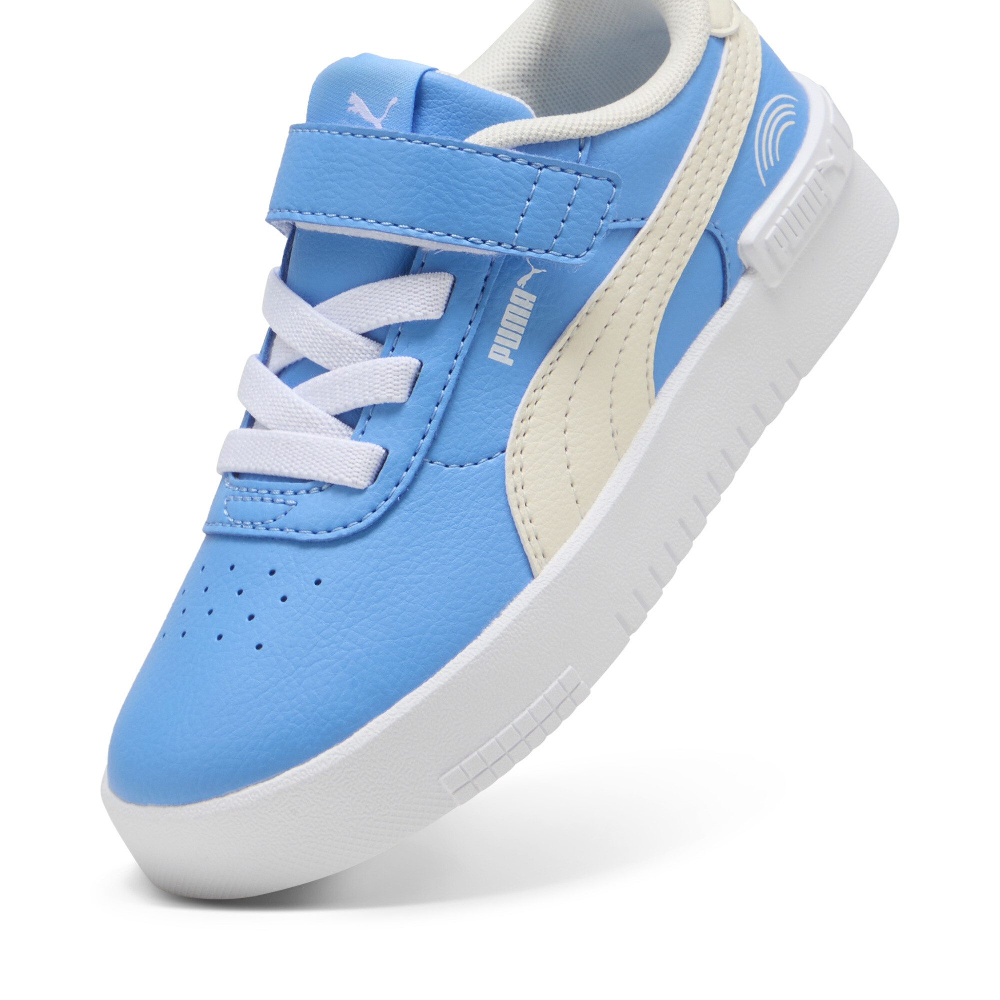 Jola Colorful Rainbow sneakers voor Dames, Blauw/Wit, Maat 32 | PUMA