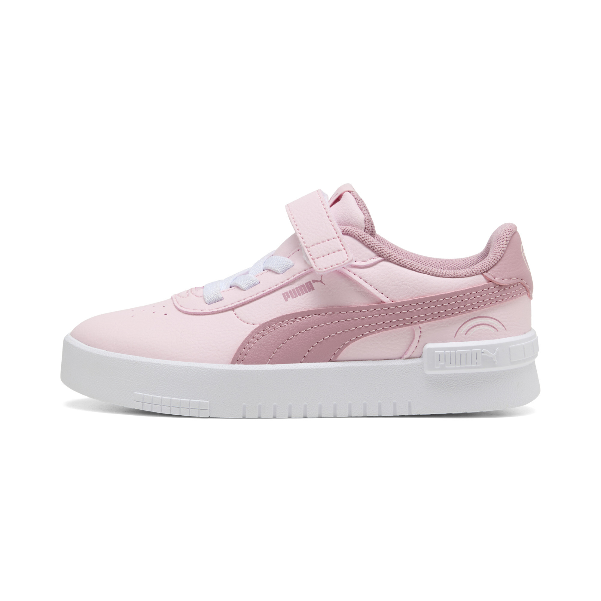 PUMA Dziecięce sneakersy Jola Colorful Rainbow, Buty, Różowy, 31.5